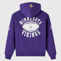 Minnesota Vikings OVO x NFL Unisex Full-Zip Waffle-Lined Hoodie - Purple Hoodies