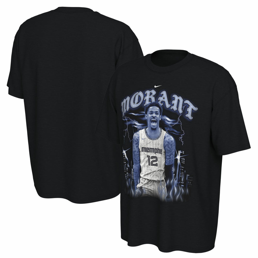 Ja Morant Memphis Grizzlies Unisex 2025/26 City Edition Player Graphic T-Shirt Black - Nike