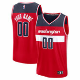 Washington Wizards Fastbreak Custom Jersey Red Icon Edition - Fanatics