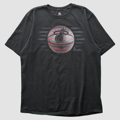Miami Heat 2010s T-shirt Black Vintage - Adidas