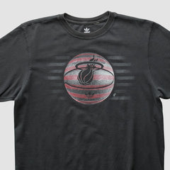 Miami Heat 2010s T-shirt Black Vintage - Adidas