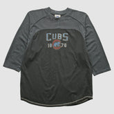 Chicago Cubs Lee Apparel 2007 T-shirt - Charcoal - Vintage T-shirts