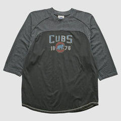 Chicago Cubs Lee Apparel 2007 T-shirt - Charcoal - Vintage T-shirts