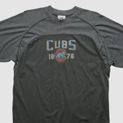 Chicago Cubs Lee Apparel 2007 T-shirt - Charcoal - Vintage T-shirts