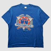 Texas Rangers Trench 1991 T-shirt - Blue - Vintage T-shirts