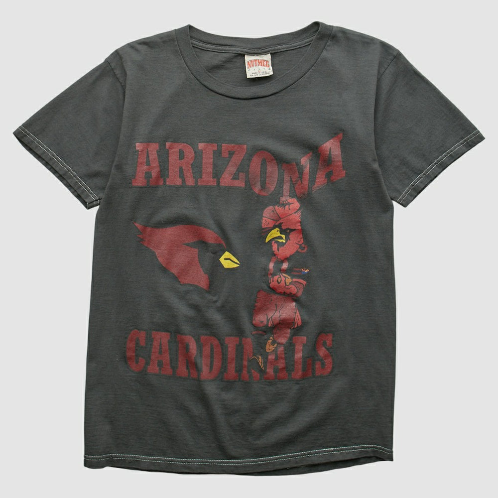 Arizona Cardinals Nutmeg Mills 90s T-shirt - Charcoal T-shirts