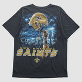 New Orleans Saints NFL 2010s T-shirt - Black T-shirts