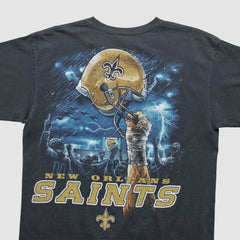 New Orleans Saints NFL 2010s T-shirt - Black T-shirts