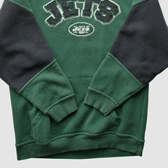 New York Jets NFL 2000s Hooded Pullover Sweatshirt - Green Pullover