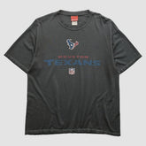 Houston Texans Reebok 2000s T-shirt - Charcoal T-shirts