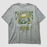 Green Bay Packers Reebok 2010 T-shirt - Heather Gray T-shirts