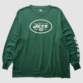 New York Jets 2010s Long Sleeve T-shirt - Green T-shirts