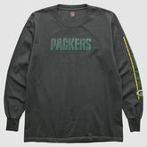 Green Bay Packers NFL 2000s Long Sleeve T-shirt - Charcoal T-shirts