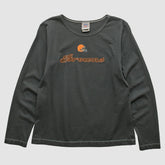 Cleveland Browns NFL 2000s Long Sleeve T-shirt - Charcoal T-shirts