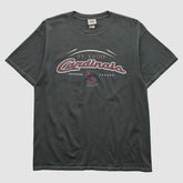 St. Louis Cardinals Lee Apparel 2004 T-shirt - Black - Vintage T-shirts