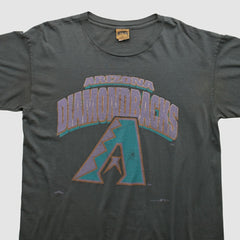 Arizona Diamondbacks Nutmeg Mills 90s T-shirt - Charcoal - XVintage T-shirts