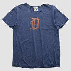 Detroit Tigers Majestic 2010s T-shirt - Navy - Vintage T-shirts