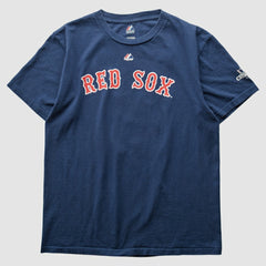 Boston Red Sox Majestic 2013 T-shirt - Navy - XVintage T-shirts