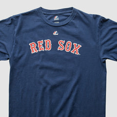 Boston Red Sox Majestic 2013 T-shirt - Navy - XVintage T-shirts