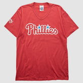 Philadelphia Phillies Majestic 2000s T-shirt - Red - Vintage T-shirts