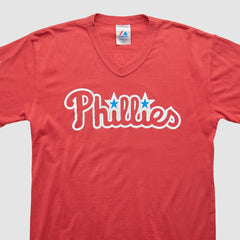 Philadelphia Phillies Majestic 2000s T-shirt - Red - Vintage T-shirts