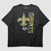 New Orleans Saints Reebok 2010 T-shirt - Black T-shirts