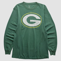 Green Bay Packers Reebok 2000s Long Sleeve T-shirt - Green T-shirts