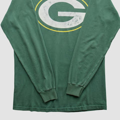 Green Bay Packers Reebok 2000s Long Sleeve T-shirt - Green T-shirts