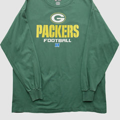Green Bay Packers NFL 2010s Long Sleeve T-shirt - Green T-shirts