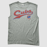 Chicago Cubs CSA 2000s Tank - Heather Gray - Vintage Tanks