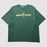 Green Bay Packers NFL 2000s T-shirt - Green T-shirts