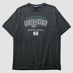 San Antonio Spurs Jansport 2010s T-shirt Black Vintage - Vintage