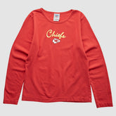Kansas City Chiefs NFL 2000s Long Sleeve T-shirt - Red T-shirts