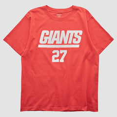 New York Giants Reebok 2010s T-shirt - Red T-shirts