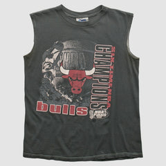 Chicago Bulls CSA 1998 Tank Charcoal Vintage - Vintage