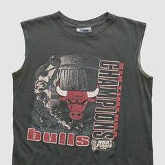 Chicago Bulls CSA 1998 Tank Charcoal Vintage - Vintage