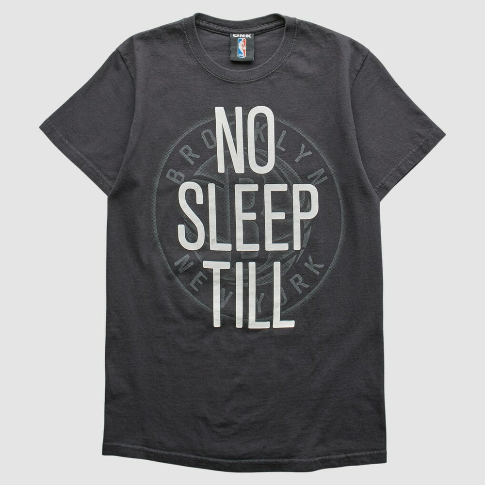 Brooklyn Nets UNK 2012 T-shirt Charcoal Vintage - Vintage
