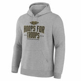 New Orleans Pelicans Hoops For Troops Hoodie Gray
