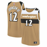Tre Johnson III Washington Wizards Youth 2025/26 City Edition Fastbreak Jersey Gold - Fanatics