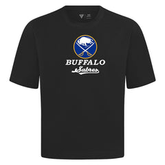 Buffalo Sabres Levelwear Team Surge Luxe Signature Knit T-Shirt - Black | US 203613889