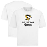 Pittsburgh Penguins Levelwear Team Surge Luxe Signature Knit T-Shirt - White | US 203613891