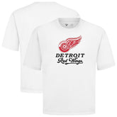 Detroit Red Wings Levelwear Team Surge Luxe Signature Knit T-Shirt - White | US 203613917
