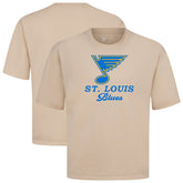 St. Louis Blues Levelwear Team Surge Luxe Signature Knit T-Shirt - Khaki | US 203613924