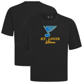 St. Louis Blues Levelwear Team Surge Luxe Signature Knit T-Shirt - Black | US 203613931