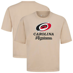 Carolina Hurricanes Levelwear Team Surge Luxe Signature Knit T-Shirt - Khaki | US 203613961