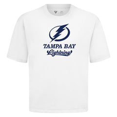 Tampa Bay Lightning Levelwear Team Surge Luxe Signature Knit T-Shirt - White | US 203613963