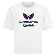 Washington Capitals Levelwear Team Surge Luxe Signature Knit T-Shirt - White | US 203613970