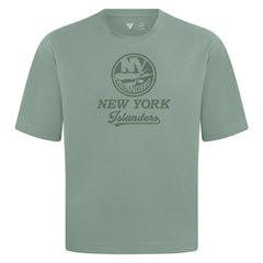 New York Islanders Levelwear Shadow Surge Luxe Signature Knit T-Shirt - Green | US 203613985