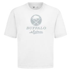 Buffalo Sabres Levelwear Shadow Surge Luxe Signature Knit T-Shirt - White | US 203613987