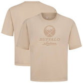 Buffalo Sabres Levelwear Shadow Surge Luxe Signature Knit T-Shirt - Khaki | US 203613988